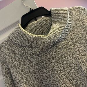 NWT H&M Cozy Gray Knit Sweater